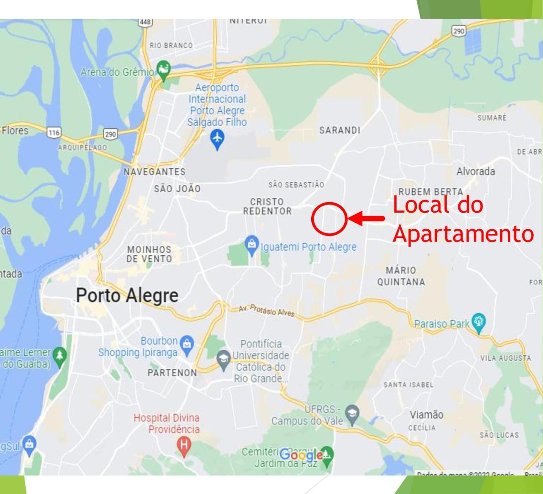 Apartamento Completo 2 Quartos Wi-Fi 300 Mbps Porto Alegre Exterior photo